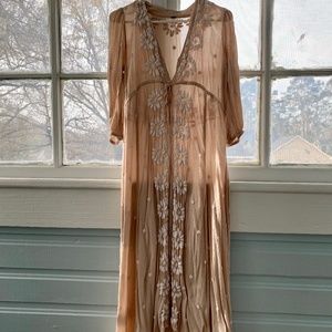 Free people fable embroidered dress